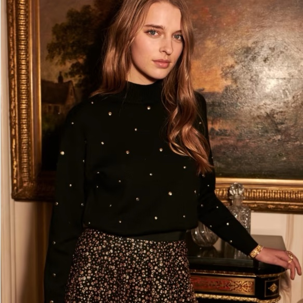 Sesame Black Basile Sweater/Jumper